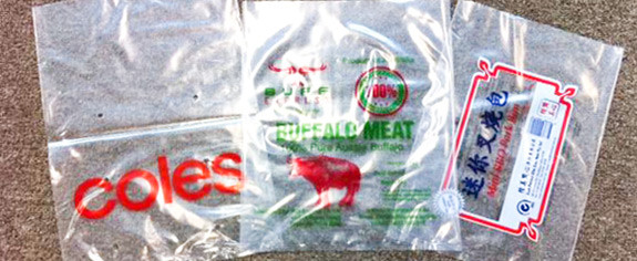 Non Printed or Printed Clear Plastic Bags